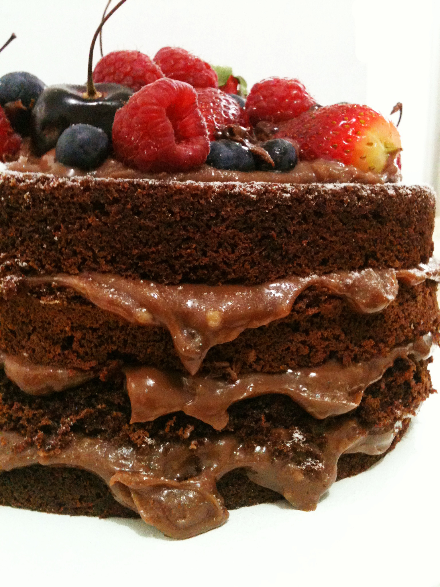 Receita de Bolo Pelado (Naked cake) - Tudogostoso