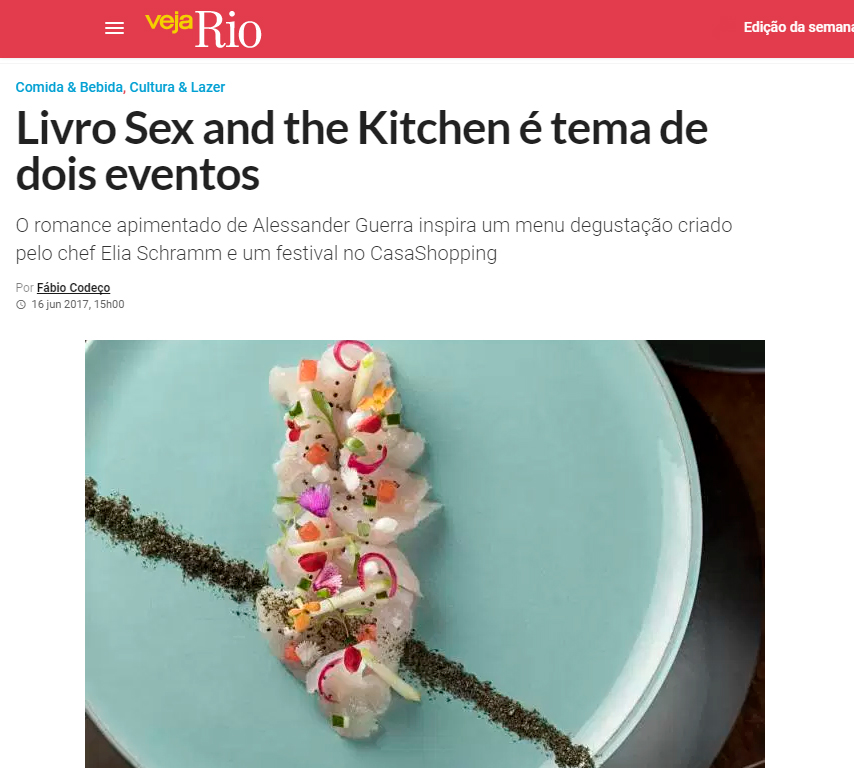 Veja Rio - Experiência Gastronômica